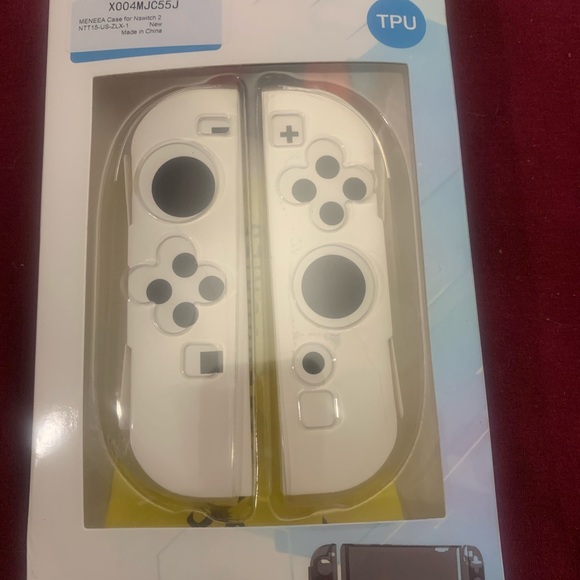 Nintendo White Controller Grips for Switch - Picture 1 of 2